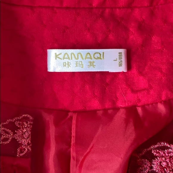 KAMAQI fitted red blazer - Picture 10 of 10